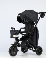 ⁦תלת אופן מתקפל 6 ב-1 MINENE X QPLAY 2024 - אפור צ'רקול⁩ – תמונה ⁦2⁩