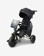 תלת אופן מתקפל 7 ב-1 בעל משענת מתכווננת MINENE X QPLAY - שחור