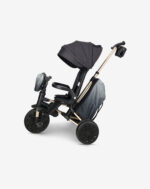 תלת אופן מתקפל 7 ב-1 בעל משענת מתכווננת MINENE X QPLAY - שחור – תמונה 2